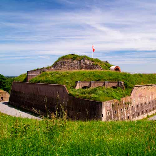 Grandiose fort St-Pieter 
