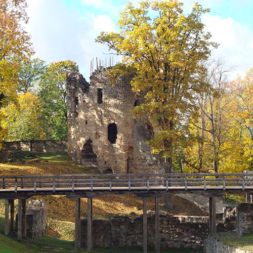Ruines d'un château 